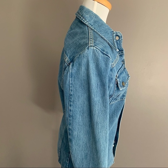 Rare Vintage 70’s H.A.S.H Hash Jeans- Jean Jacket Small/Medium - Picture 4 of 10